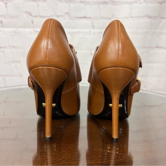 GUCCI gold studded TOM women’s ankle booties with super sexy 4” stilettos 7.5 - Picture 5 of 14